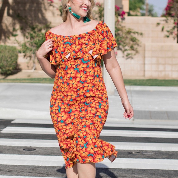 NWT Lularoe Black Waffle Knit Cici dress 3XL - Picture 7 of 7